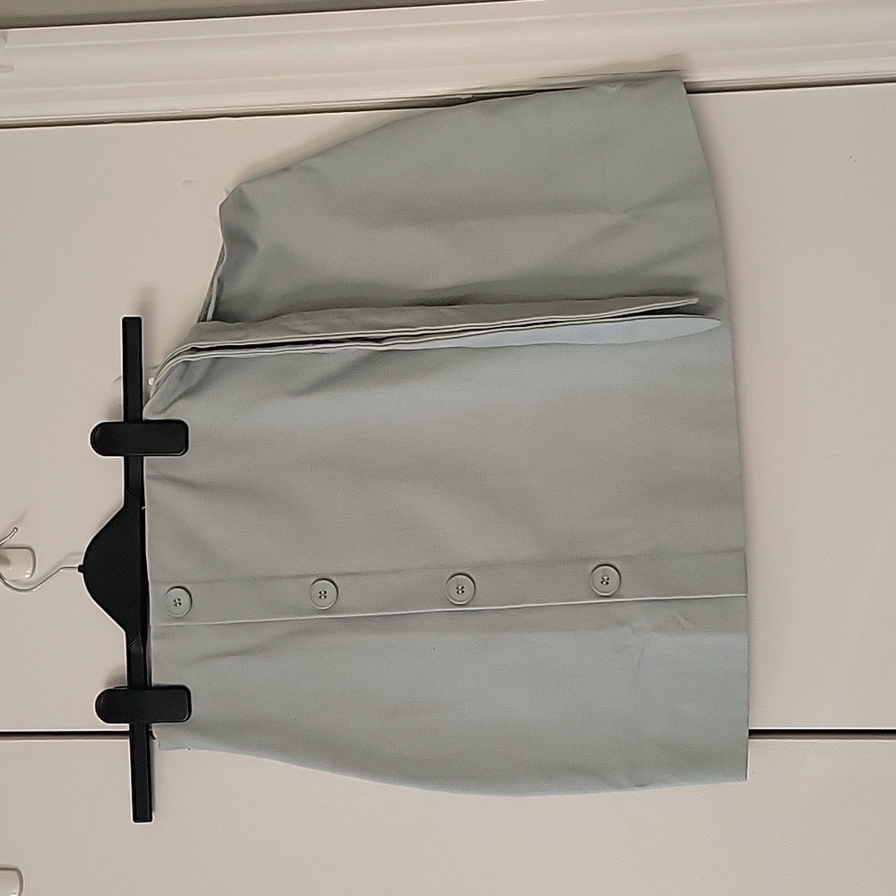 Atoir sage-green mini skirt  size L/12